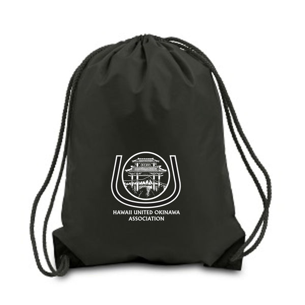 Drawstring Backpack w/ HUOA Logo