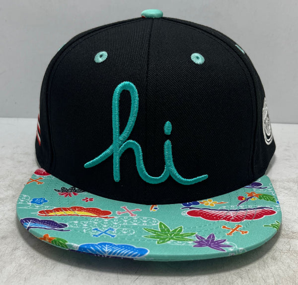 Hat In4mation Snapback ADULTS - Tiffany Blue