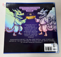 Adventure Kitty Explores the Okinawan Festival coloring book (Limited Edition)