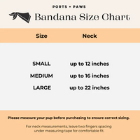 Quick dry doggy bandana