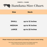 Quick dry doggy bandana