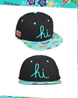 Hat In4mation Snapback KIDS - Tiffany Blue