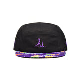 Kids 5 Panel Hi Bingata Hat in4mation x HUOA