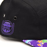 Kids 5 Panel Hi Bingata Hat in4mation x HUOA