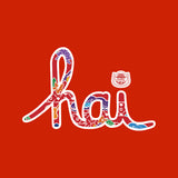 T-shirt In4mation Hai Script HUOA70 Red (Kids)